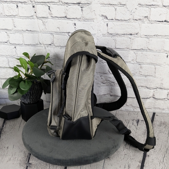 TUMI Black and Silver Backpack, Small - Picture 8 of 12